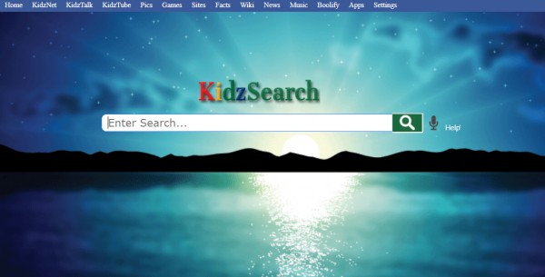 KidzSearch Screen Background